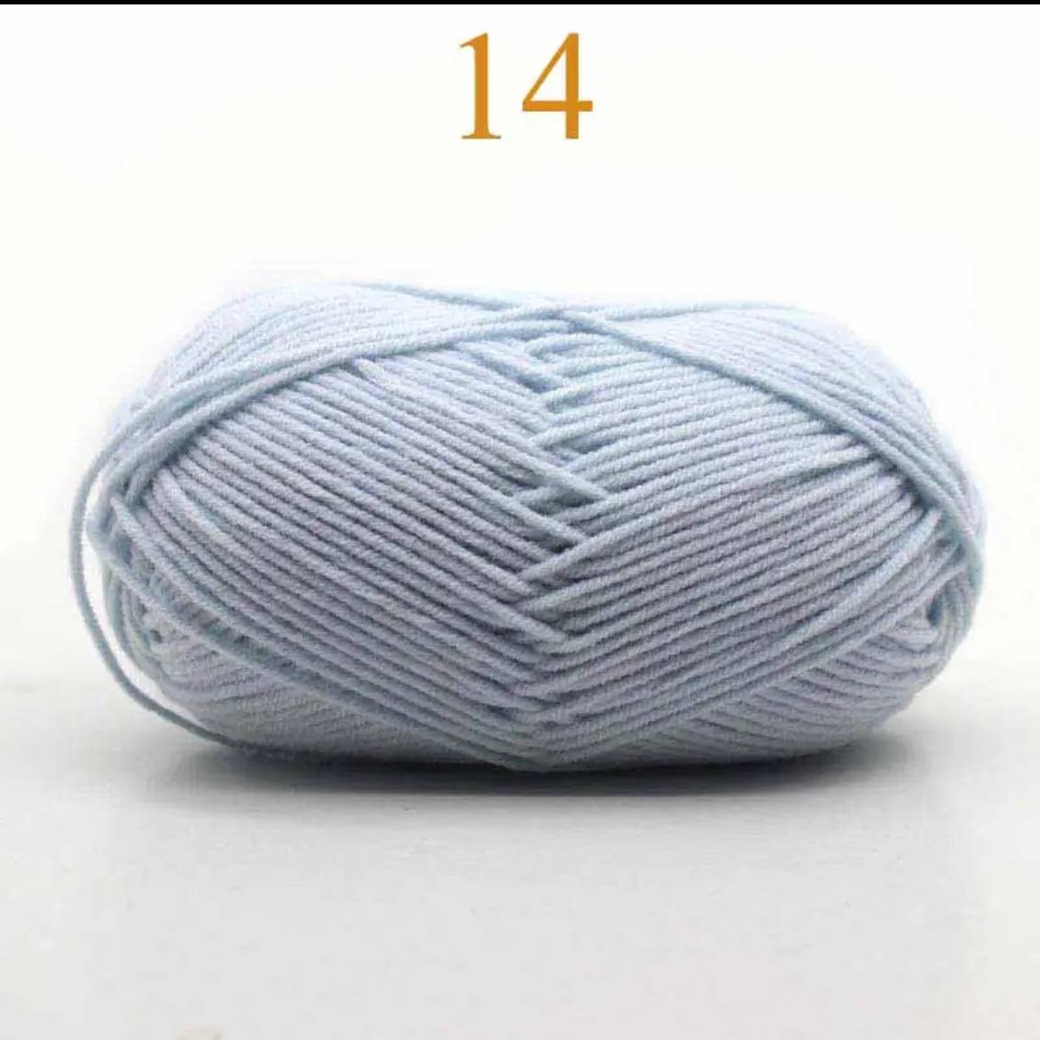 4-ply Milk Cotton Yarn